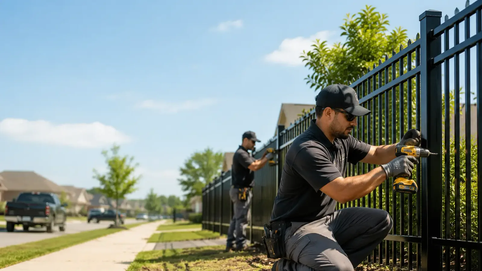 Metal Fence Installation in Idaville, IN